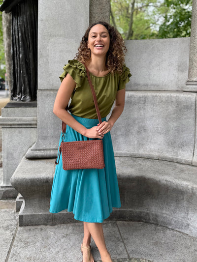 LILOU top in Olive Branch