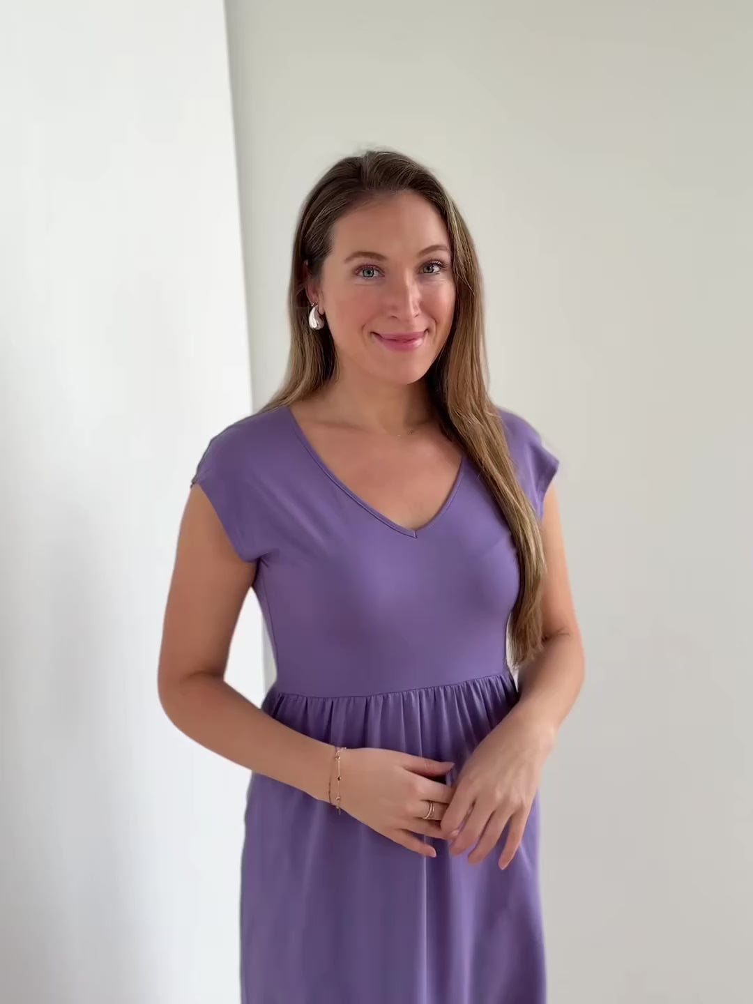 ESSIE dress in Purple Haze