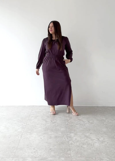 ADDIE skirt in Plum