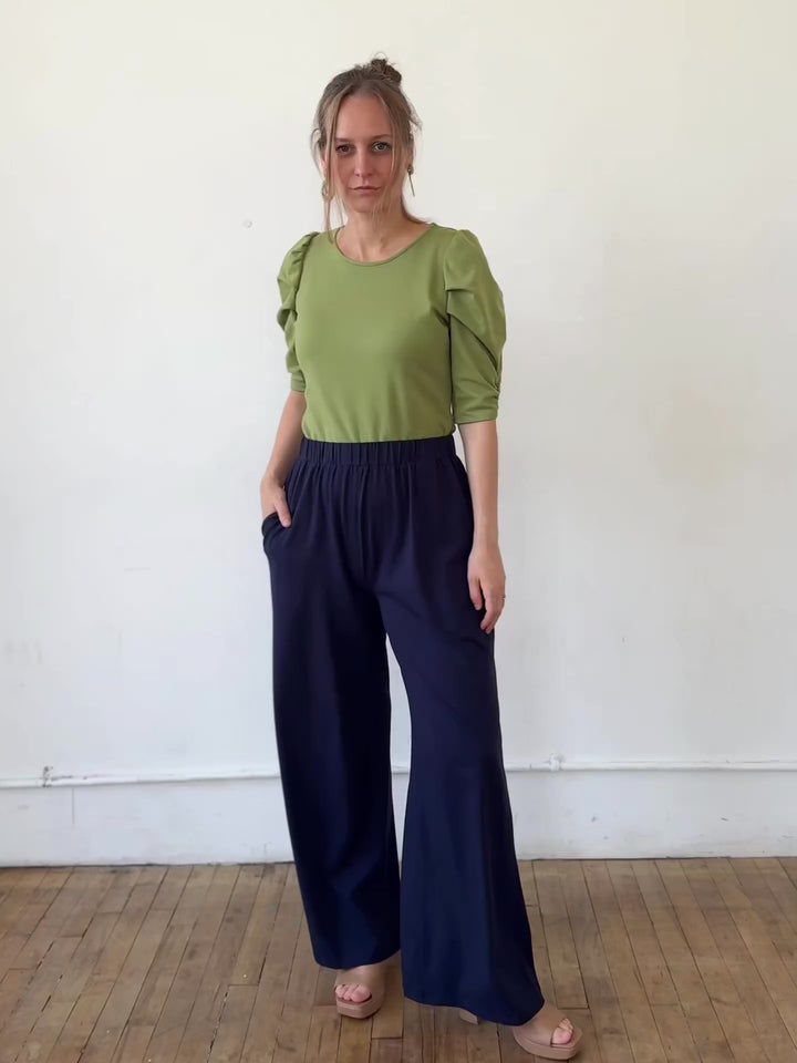 ELLIE pants in Navy