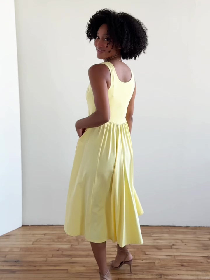 ESTHER dress in Sunlight