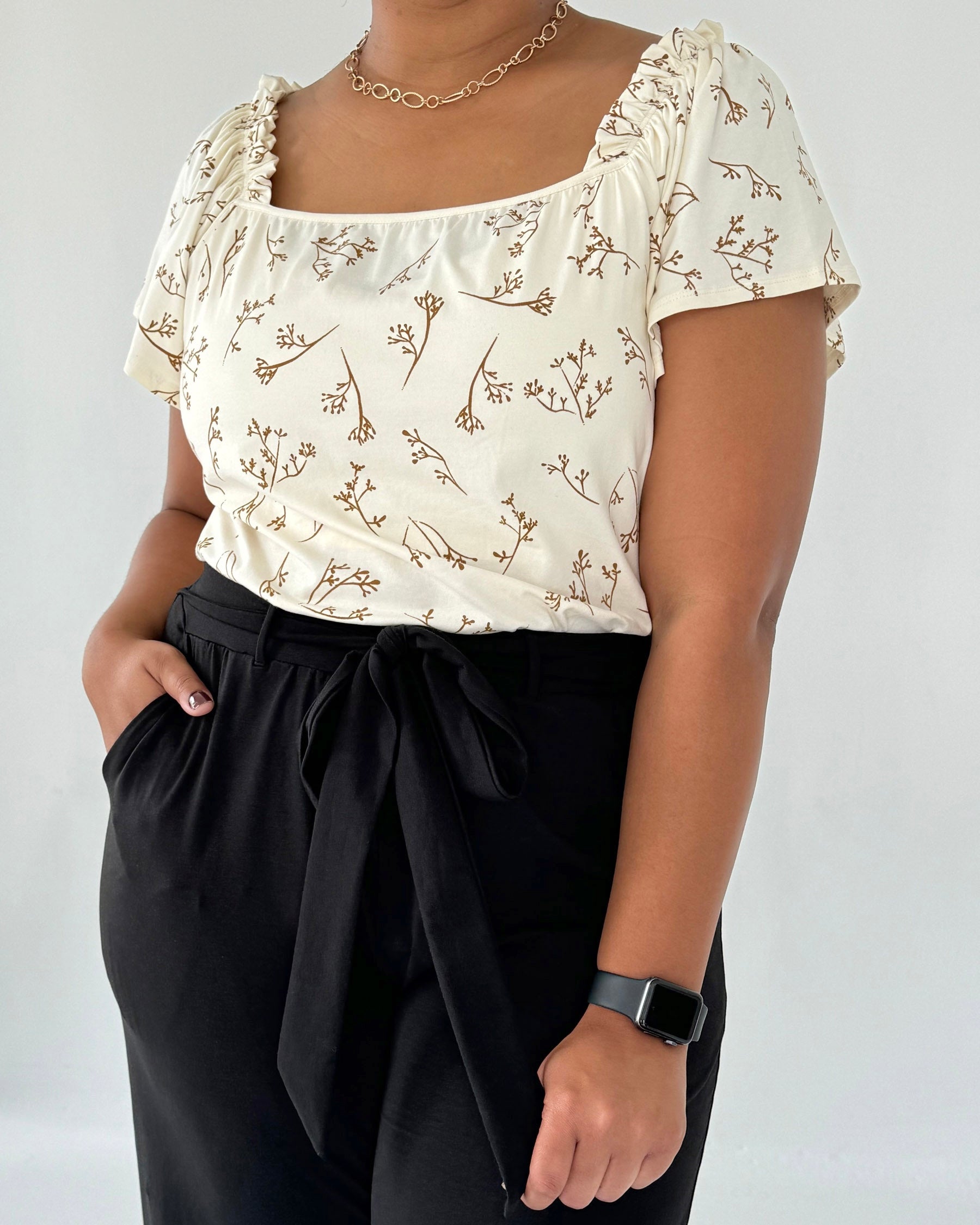 ZELLA high-waist pants in Black – Elegantees