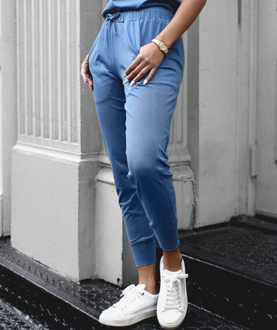 WILLOW joggers in Vintage Blue