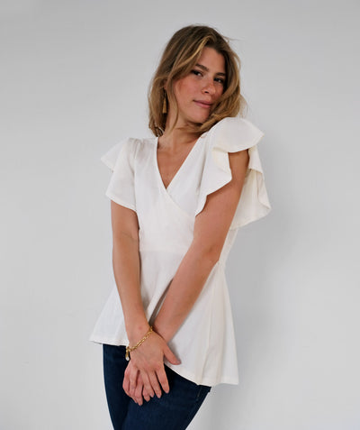 ABIGAIL top in Ivory