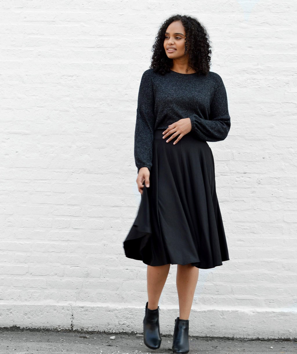 ALIYAH skirt in Black
