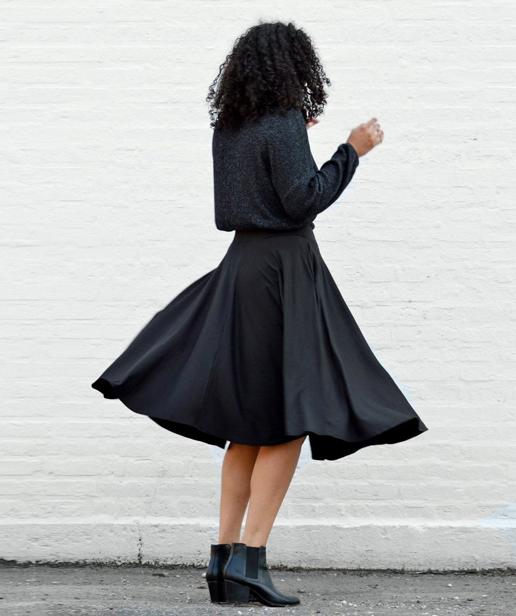 ALIYAH skirt in Black