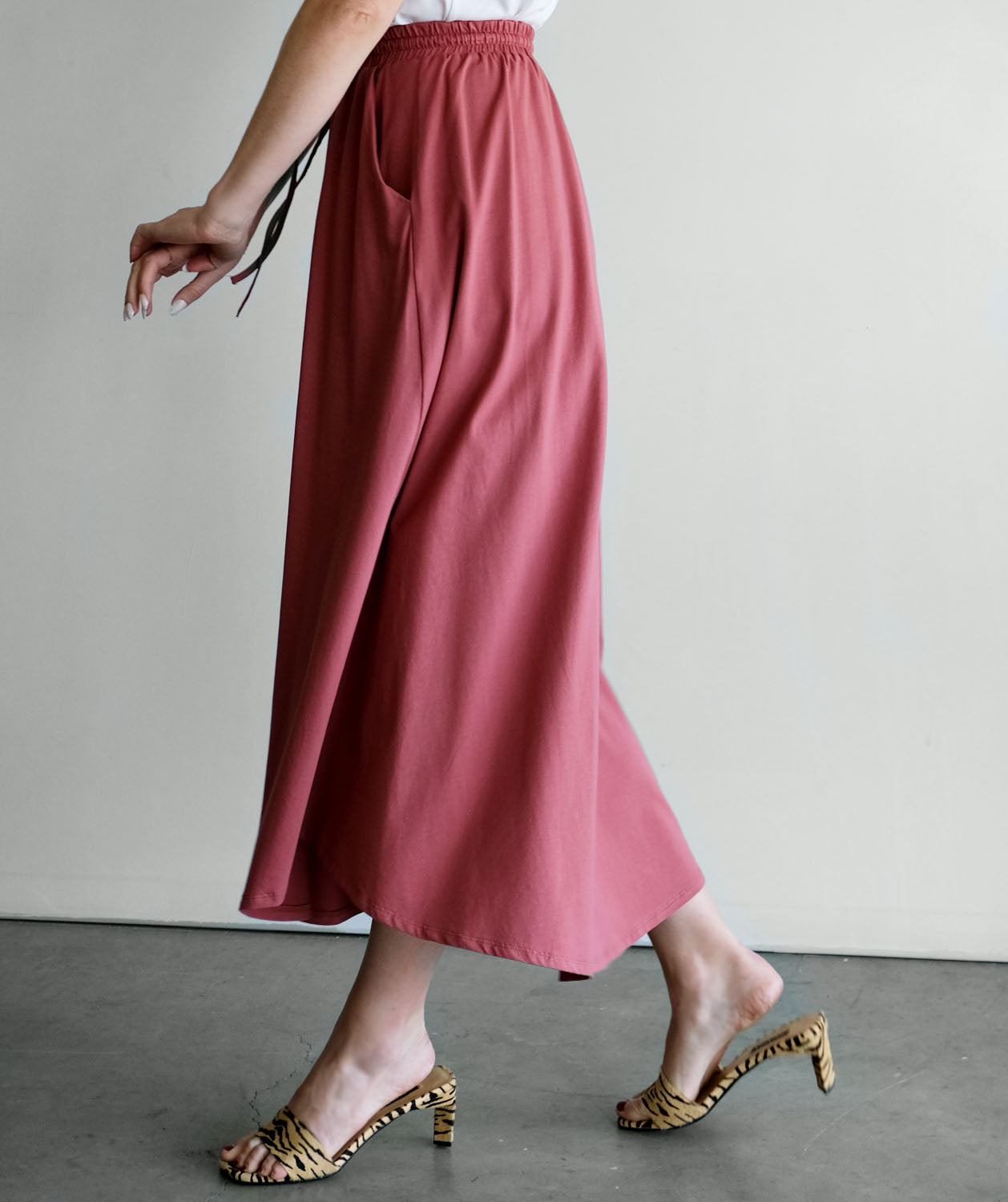 BETH skirt in Withered Rose