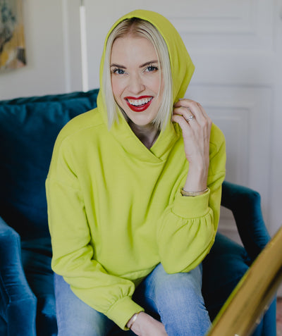 BRENTWOOD hoodie in Citron