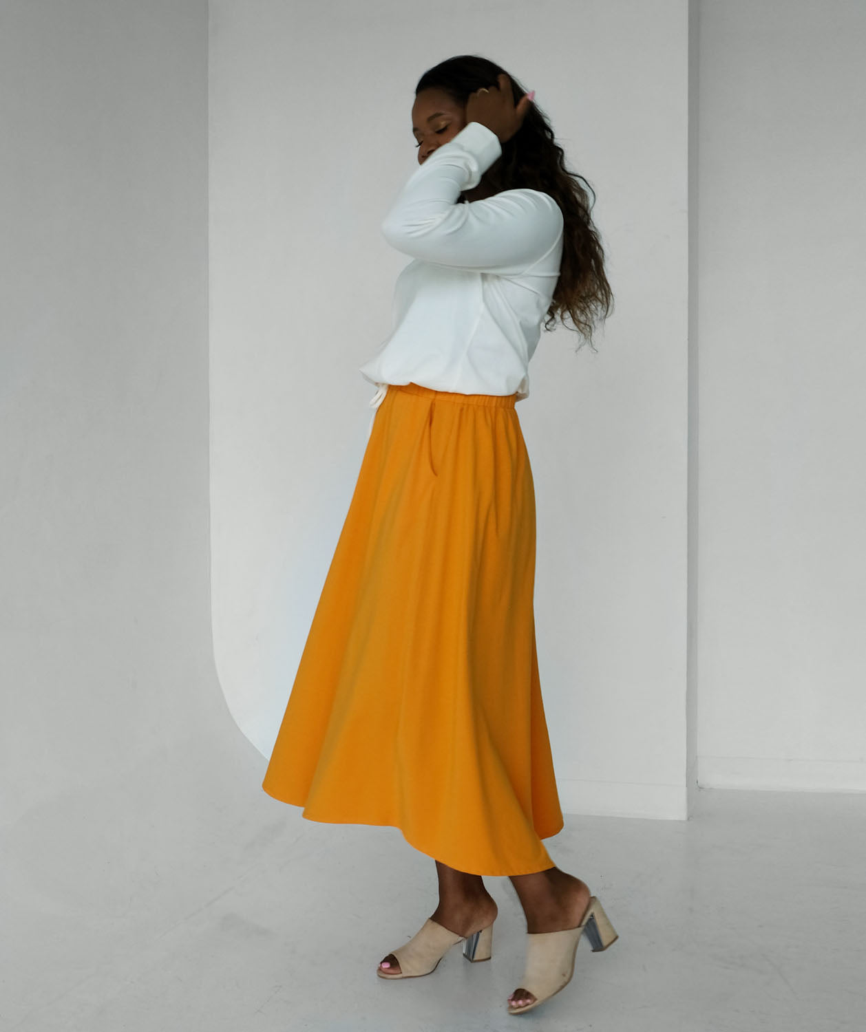 FAWN skirt in Sungold
