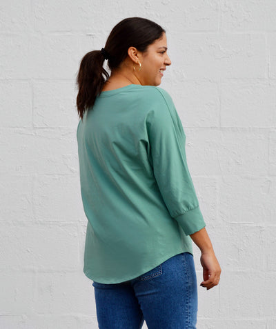 MABEL top in Green Melon