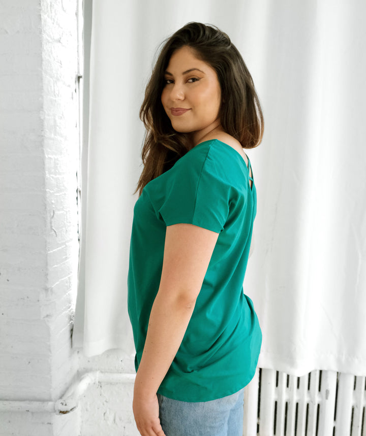 NYLA tee in Jade Julep