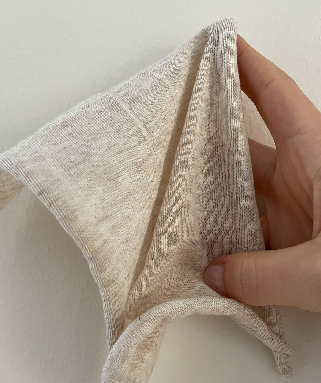 Impact promo: Women's Scoop neck tee in Oatmeal