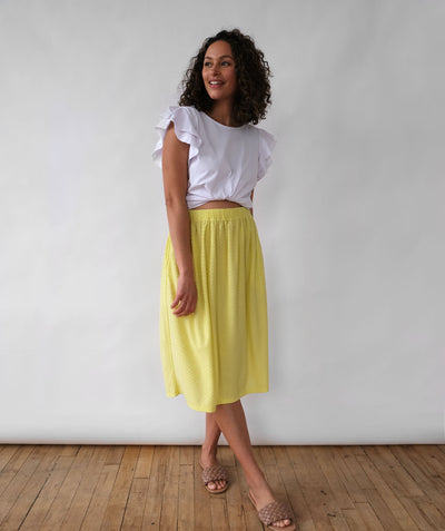 TARA skirt in Yellow <br/>FREE WITH ANY PURCHASE