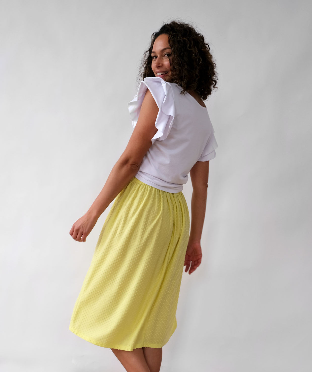 TARA skirt in Yellow <br/>FREE WITH ANY PURCHASE