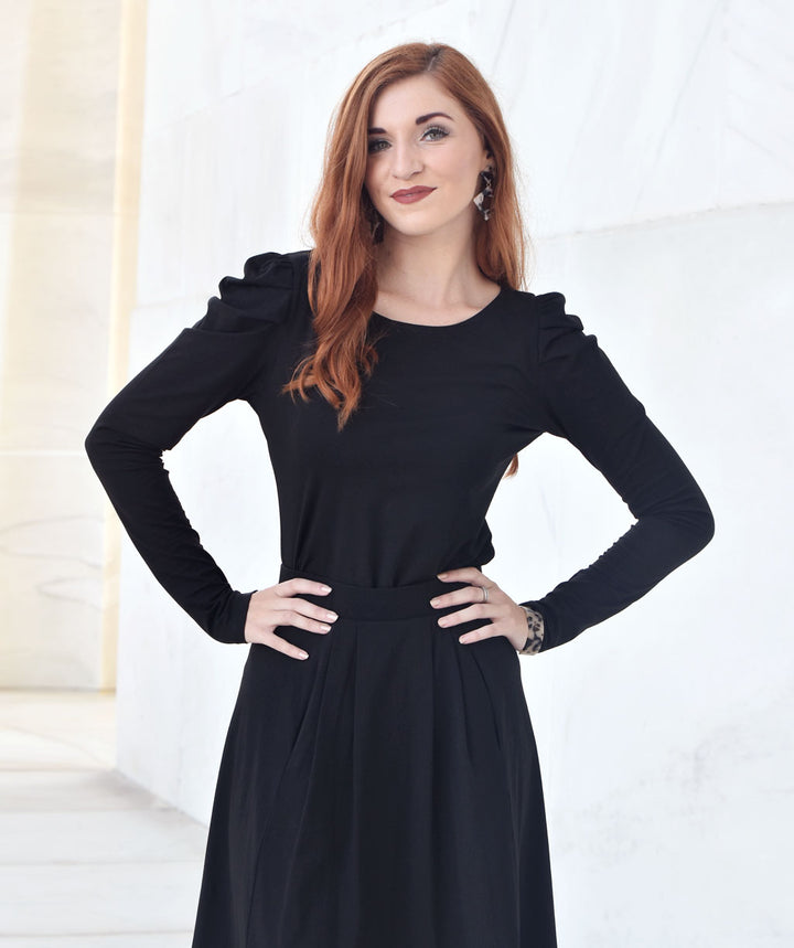 The AUDREY top in Black