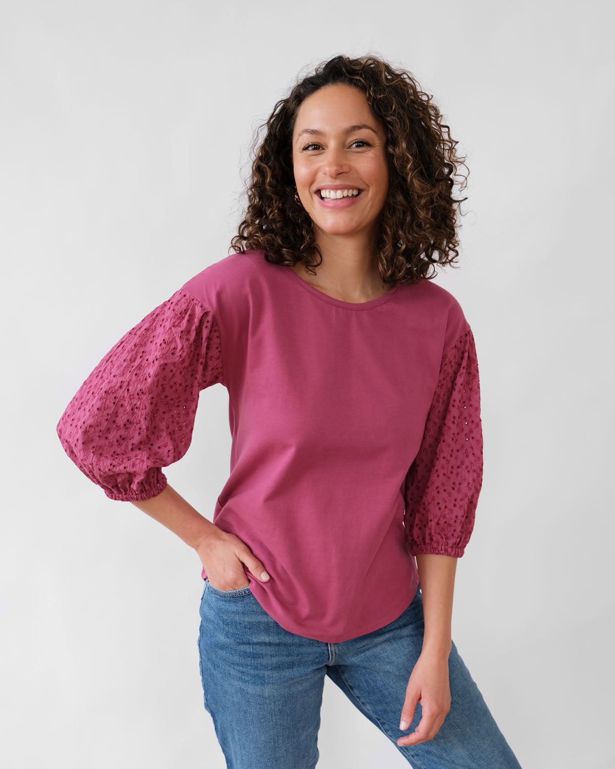TABITHA top in Mulberry